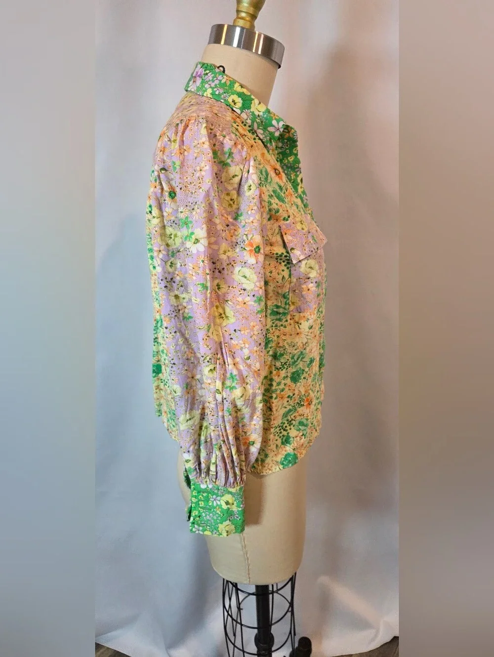 LOFT floral patchwork